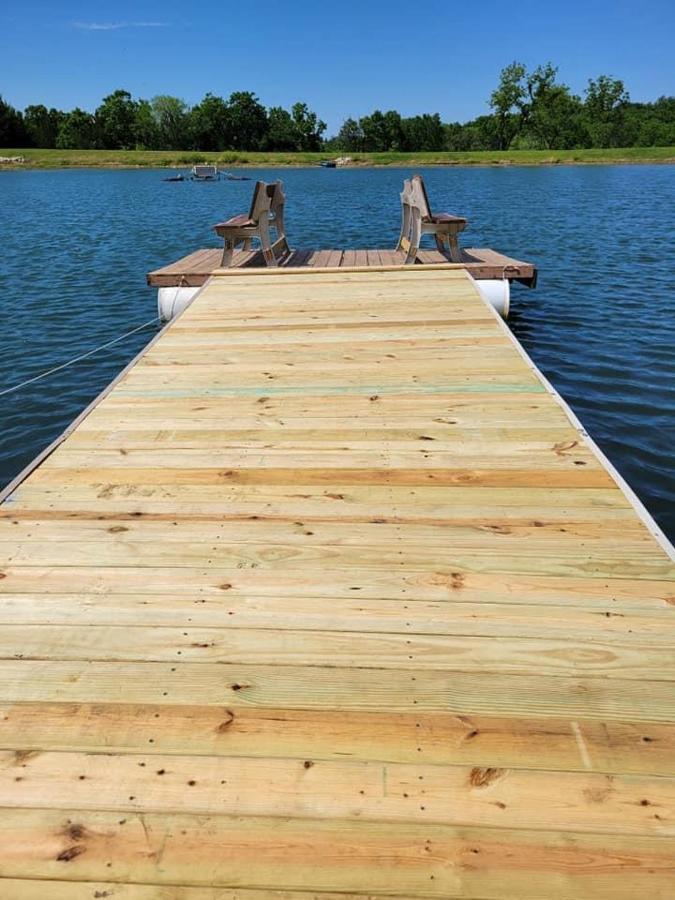 Country Cabins Hotel Chariton Bagian luar foto